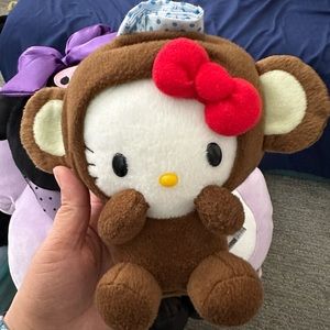Vintage monkey HK plush